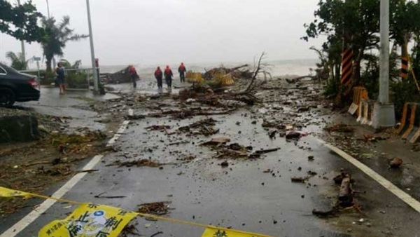 الإعصار «ميرانتي» يتسبب في مقتل7 وفقدان 9 وتشريد الآلاف بمقاطعة فوجيان الصينية