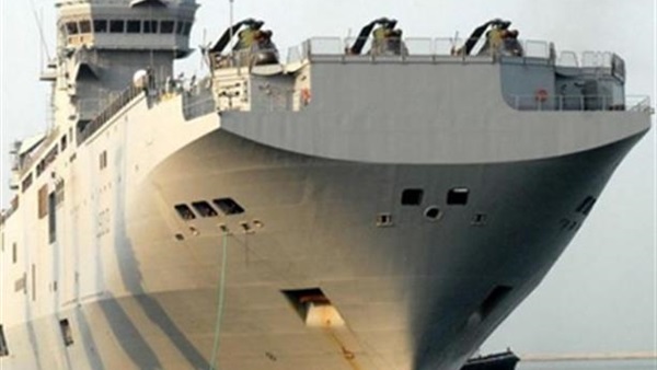 الميسترال «أنور السادات» تشارك فى مناورة مع البحرية الفرنسية