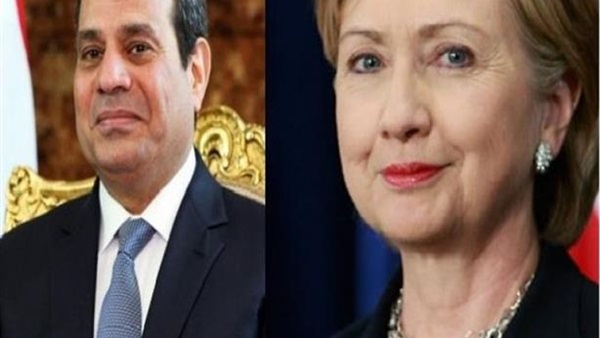 الرئيس السيسي يلتقي هيلاري كلينتون الرئيس السيسي يلتقي هيلاري كلينتون