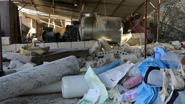 استهداف مركز طبي في قصف جوي بريف حلب استهداف مركز طبي في قصف جوي بريف حلب