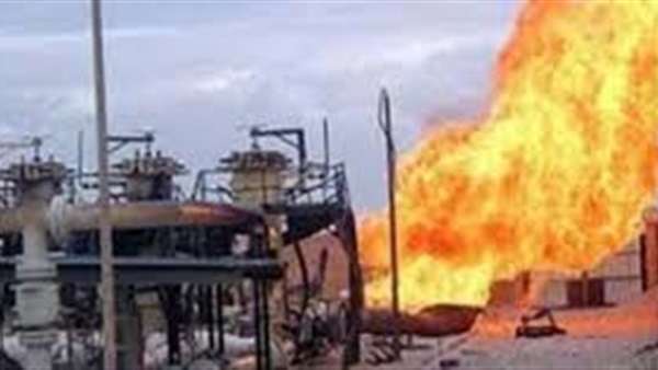 حرائق النفط في العراق تعرض عملية الموصل للخطر حرائق النفط في العراق تعرض عملية الموصل للخطر