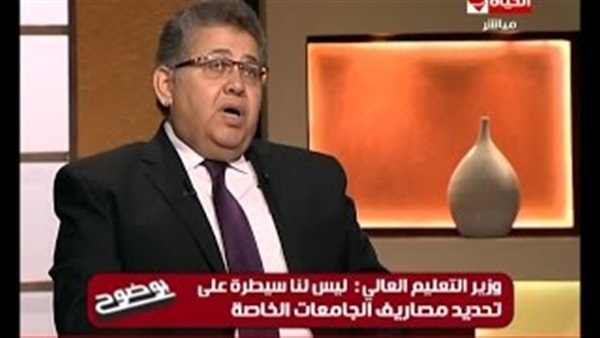 وزيرالتعليم العالي: لم أتلق تعليمات أمنية بخصوص انتخابات اتحادات الطلبة بالجامعات وزيرالتعليم العالي: لم أتلق تعليمات أمنية بخصوص انتخابات اتحادات الطلبة بالجامعات