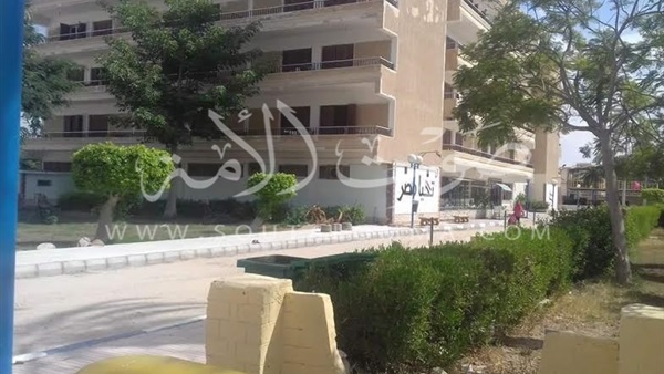 بالصور.. ننشر استعدادات مدينة جامعة القناة لاستقبال 1304 طالبة