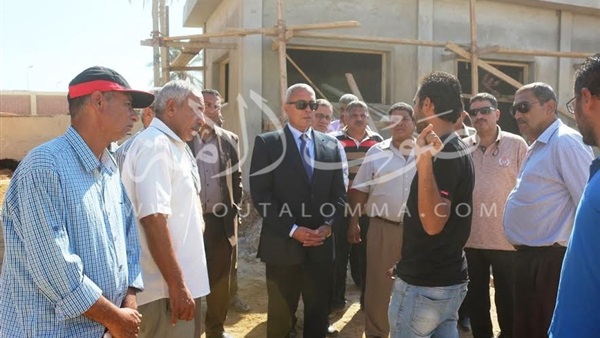 بالصور.. محافظ السويس يتابع أعمال الانشاءات بمحطة مياه غرب النفق بالصور.. محافظ السويس يتابع أعمال الانشاءات بمحطة مياه غرب النفق