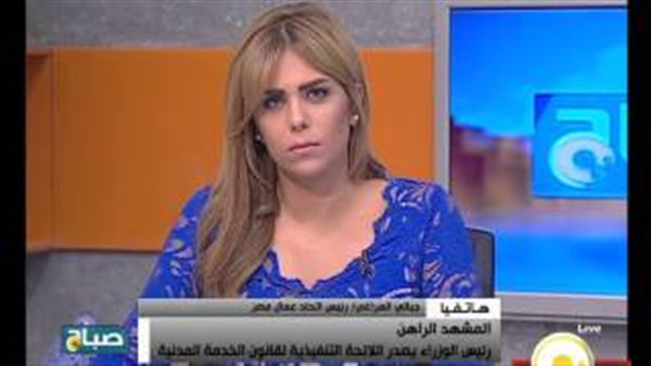 بالفيديو..رئيس اتحاد العمال: نبحث لائحة الخدمة المدنية مع "محلب" بالفيديو..رئيس اتحاد العمال: نبحث لائحة الخدمة المدنية مع "محلب"