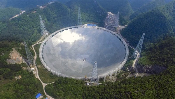 أكبر تلسكوب إشعاعي في العالم دخل الخدمة في الصين 