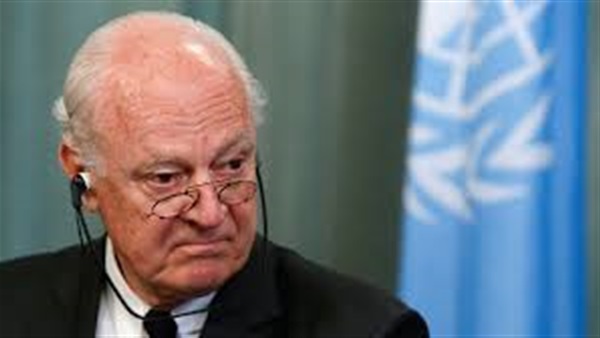 دي ميستورا: الأمم المتحدة ستواصل جهودها بالدفع إلى حل سياسي في سوريا دي ميستورا: الأمم المتحدة ستواصل جهودها بالدفع إلى حل سياسي في سوريا