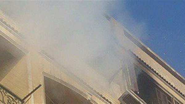 حريق داخل شقة سكنية بالإسكندرية بسبب ماس كهربائى