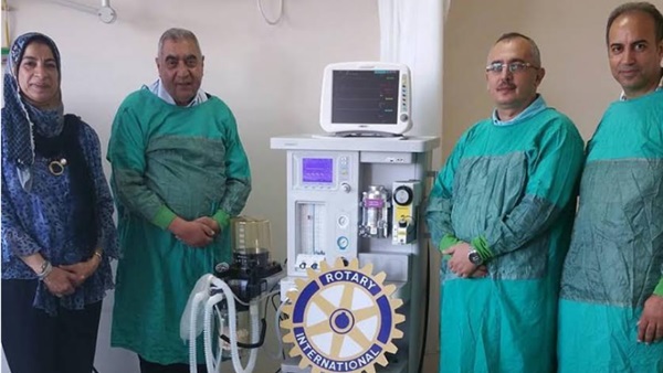 «روتاري فاروس» يدعم مستشفى القباري بالإسكندرية بجهاز التخدير الثاني «روتاري فاروس» يدعم مستشفى القباري بالإسكندرية بجهاز التخدير الثاني