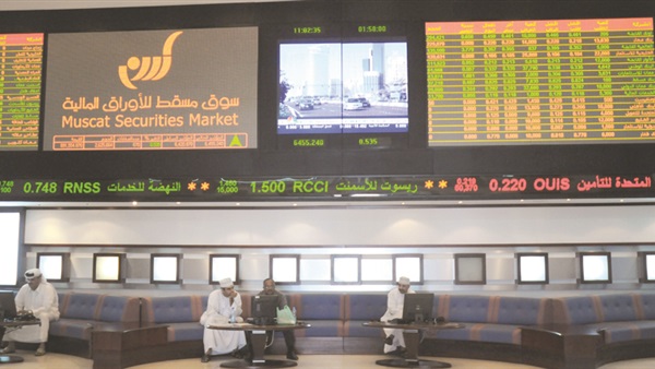 مؤشر سوق مسقط يغلق مرتفعًا بنسبة 0.30%