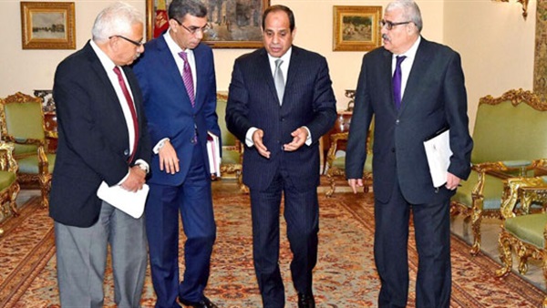 نص الجزء الأول من حوار السيسي مع رؤساء تحرير الصحف القومية 