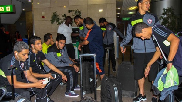 بعثة الزمالك تغادر الفندق إلى ملعب موقعة صن داونز