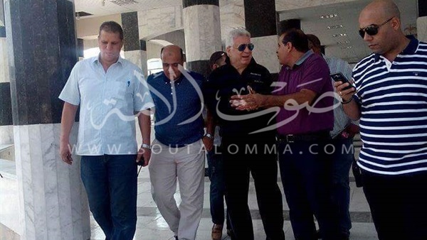 صور.. مرتضى منصور يطمئن على المبنى الاجتماعي في «الزمالك» صور.. مرتضى منصور يطمئن على المبنى الاجتماعي في «الزمالك»