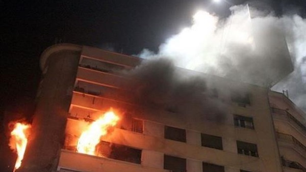 السيطرة على حريق في شقة سكنية بالمحلة