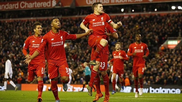 ليفربول يتقدم في الشوط الأول على فريق وست بروميتش ليفربول يتقدم في الشوط الأول على فريق وست بروميتش