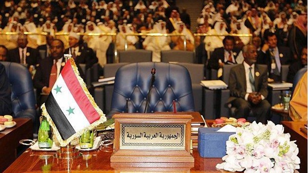 الجامعة العربية تنفي عودة سوريا لمقعدها المجمد الجامعة العربية تنفي عودة سوريا لمقعدها المجمد