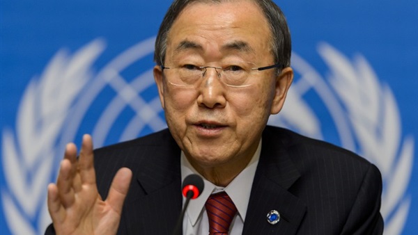 مون يكرم مندوب سوريا في الأمم المتحدة