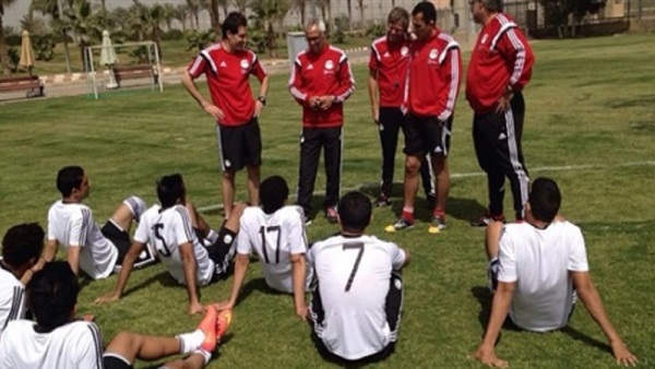 منتخب الفراعنة يخوض مرانه الرئيسي استعدادا لمواجهة تشاد