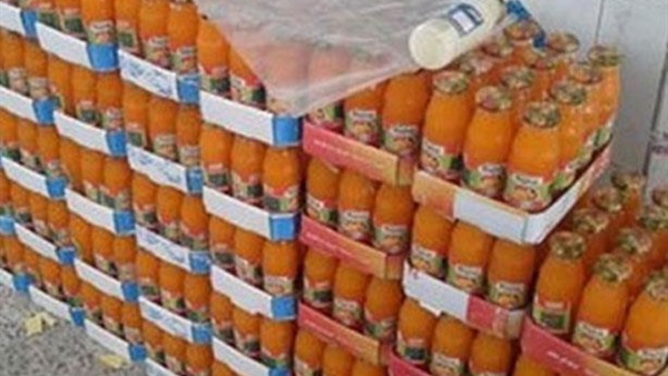التحفظ على 6600 عبوة عصير فاسدة في الأسكندرية التحفظ على 6600 عبوة عصير فاسدة في الأسكندرية