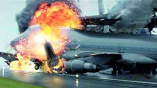 إصابة 20 شخصًا جراء اشتعال جناح طائرة في أمريكا