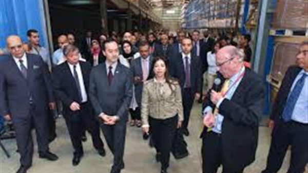 وزيرة الاستثمار تفتتح أول مركز لوجستي سنغافوري في مصر بالعاشر من رمضان وزيرة الاستثمار تفتتح أول مركز لوجستي سنغافوري في مصر بالعاشر من رمضان