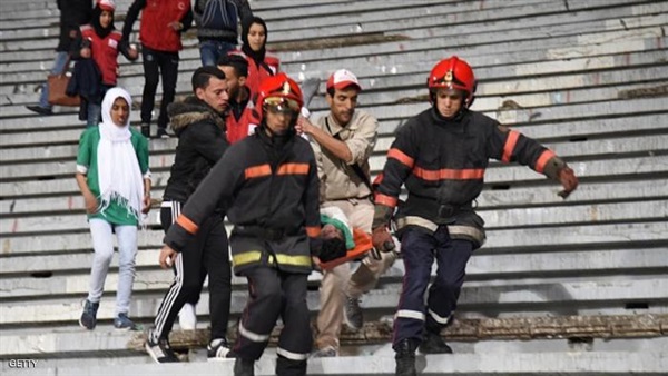أعمال شغب عنيفة في مدينة مغربية بعد مباراة كروية أعمال شغب عنيفة في مدينة مغربية بعد مباراة كروية