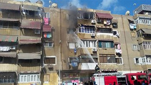 الحماية المدنية تسيطر على حريق شقة سكنية في أكتوبر