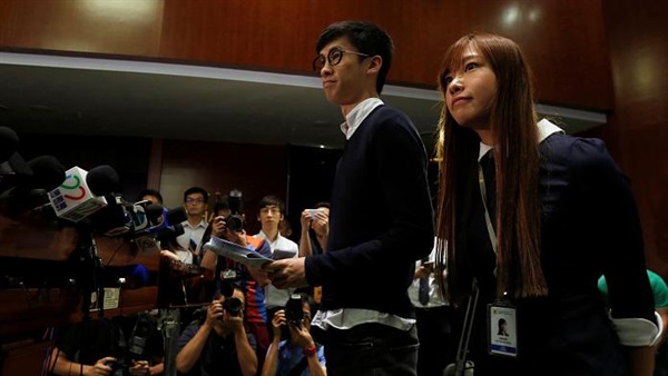 بكين تمنع نائبين مناديين بالاستقلال من دخول برلمان هونغ كونغ