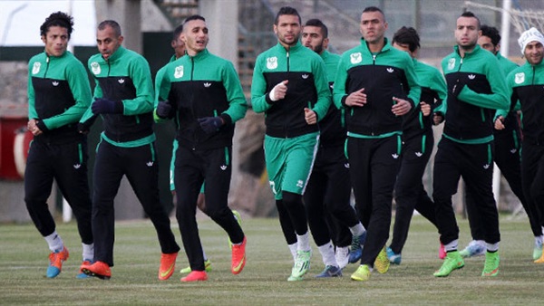 «المصري» يواصل تدريباته استعدادأ للدراويش