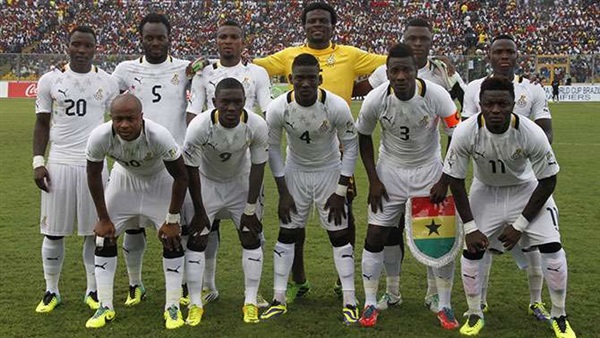 منتخب غانا يصل برج العرب لمواجهة مصر 