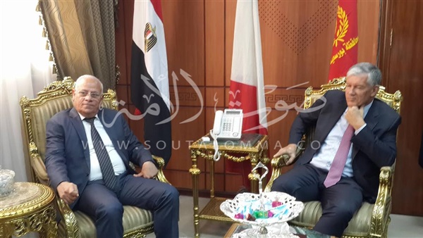 «أندريه باران» يرحب ببدء الاستثمارات الفرنسية ببورسعيد (صور) «أندريه باران» يرحب ببدء الاستثمارات الفرنسية ببورسعيد (صور)
