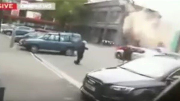 لحظات مروعة لانهيار مبنى فى زلزال نيوزلاندا (فيديو)