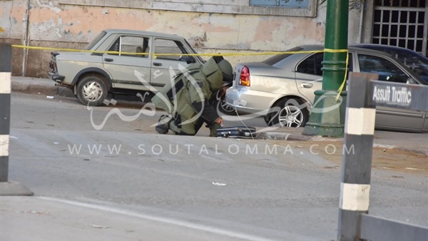 الاشتباه فى جسم غريب أمام استراحة كبار الزوار بمحافظة أسيوط