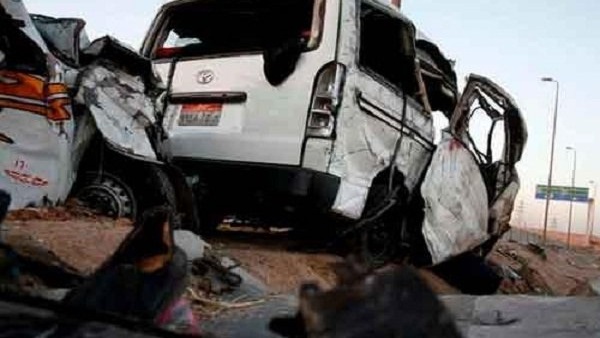 مصرع 4 أشخاص وإصابة 23 في حادث تصادم بالقليوبية مصرع 4 أشخاص وإصابة 23 في حادث تصادم بالقليوبية