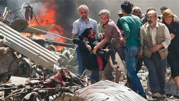  32 قتيلا  في قصف للنظام السوري على الاحياء الشرقية لحلب 