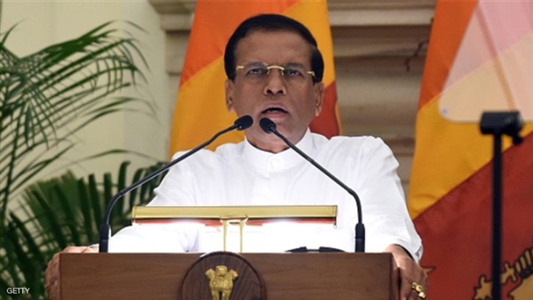 رئيس سريلانكا يطلب دعم «ترامب» لتبرئة بلاده 