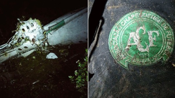 لحظة البحث عن الناجين من تحطم طائرة كولومبيا (فيديو) 