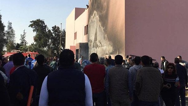 السيطرة على حريق مدينة الإنتاج الإعلامي