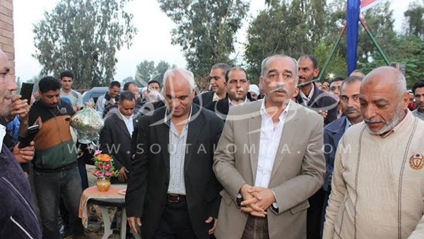  بالصور ..محافظ كفر الشيخ يفتتح محطة لمياه الشرب