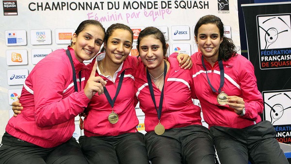مصر تتأهل لنصف نهائي بطولة العالم لـ«سيدات الاسكواش» مصر تتأهل لنصف نهائي بطولة العالم لـ«سيدات الاسكواش»