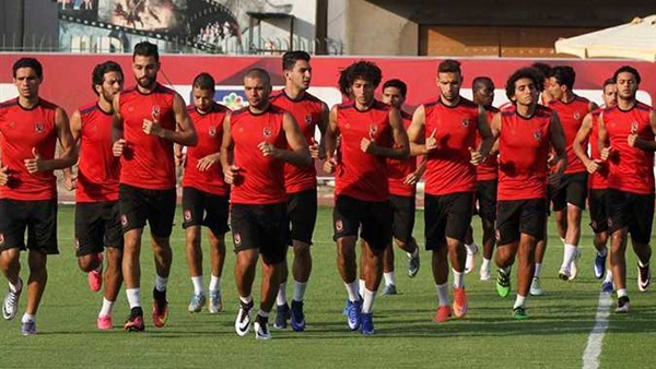 تدريبات استشفائية للاعبي الأهلي قبل مواجهة المقاصة