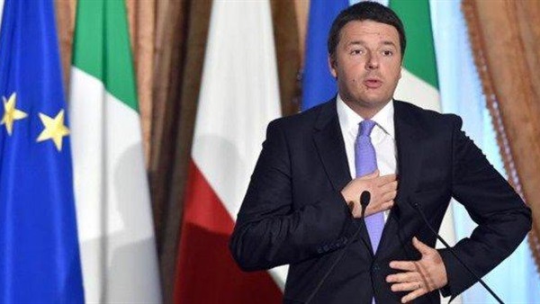 رئيس وزراء إيطاليا يتعهد بالاستقالة حال رفض خططه للإصلاح الدستوري