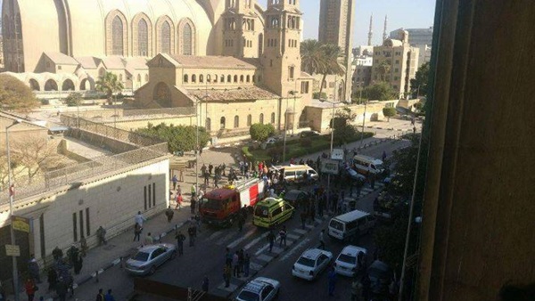 مصدر أمني: مصرع شخصين وإصابة 5 آخرين في انفجار الكاتدرائية بالعباسية