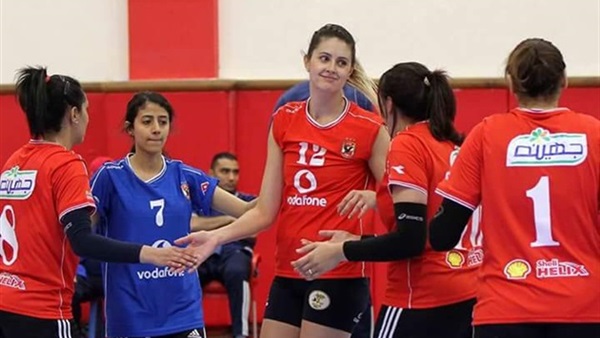 لاعبة طائرة الأهلي: الجمهور هو عامل الحسم