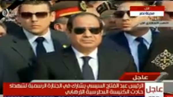 السيسي يكشف تفاصيل خطيرة عن انفجار العباسية