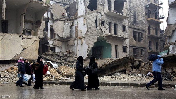 الدفاع الروسية: 6 آلاف مدني غادروا حلب الدفاع الروسية: 6 آلاف مدني غادروا حلب
