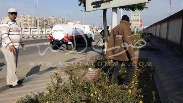 «رخا» يتابع أعمال تجميل المدخل الجنوبي ببورسعيد «رخا» يتابع أعمال تجميل المدخل الجنوبي ببورسعيد