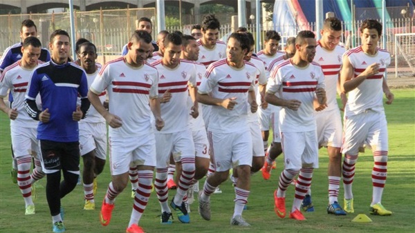 الزمالك يؤدي مرانه الأخير قبل مواجهة الاتحاد السكندري الزمالك يؤدي مرانه الأخير قبل مواجهة الاتحاد السكندري