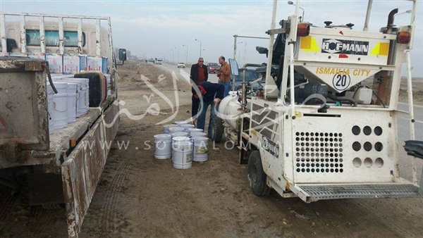 «عفيفي» يتفقد تخطيط الطريق السريع «بورسعيد - دمياط» «عفيفي» يتفقد تخطيط الطريق السريع «بورسعيد - دمياط»