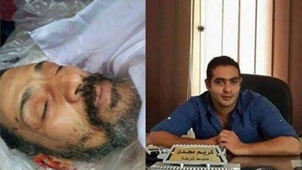 وصول الضابط المتهم بتعذيب «مجدي مكين» إلى محكمة مصر الجديدة